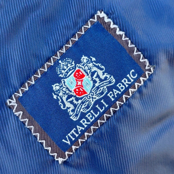 VITARELLI MEN'S PURE VELVET (2) BUTTON LUXURY TUXEDO BLAZER (ITALY) - Picture 6 of 17